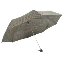 PromotionTravel poortable  metal shaft 3folding umbrella for outdoor